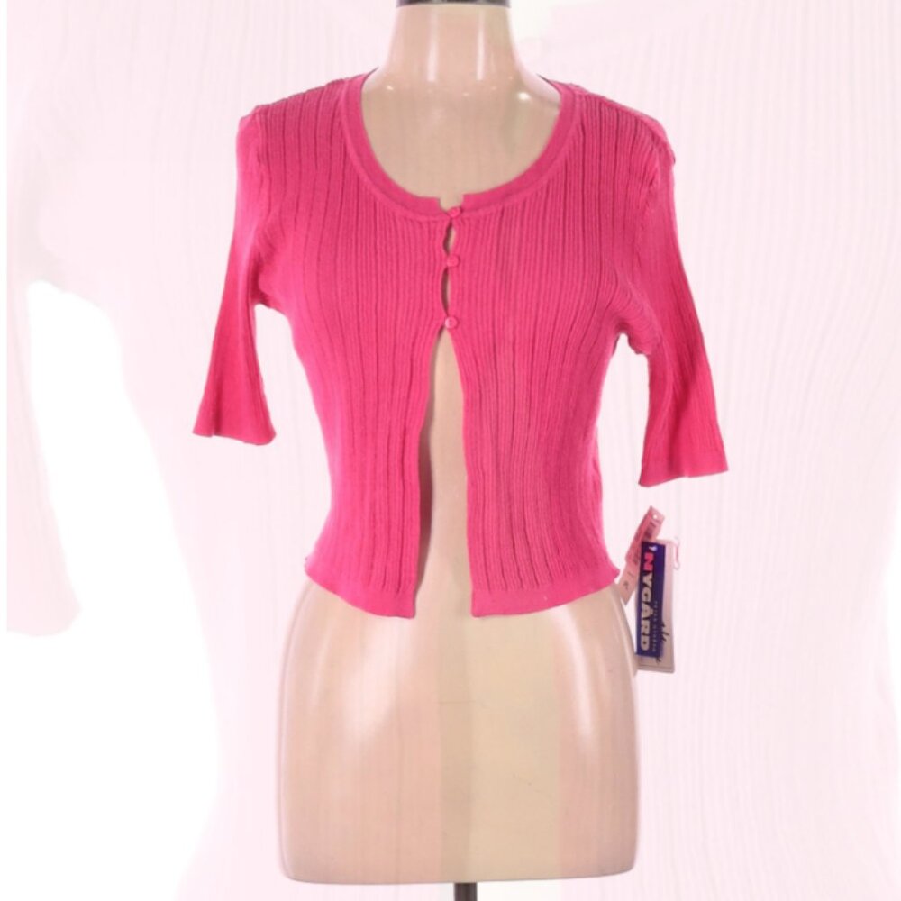 Women's pink shrug from Peter Nygard